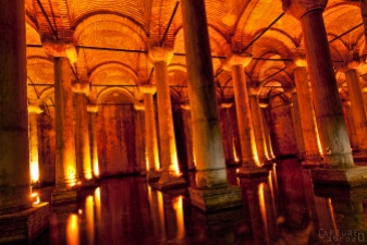 Basilica Cistern, underwater storage in Istabul
