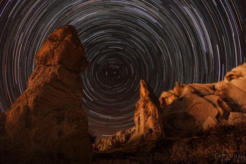 Star lapse in Cappadocia